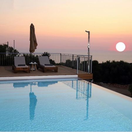 Tsakmakis Villas Luxury- Panoramic Sea View - Lefkada Tsoukaládhes المظهر الخارجي الصورة