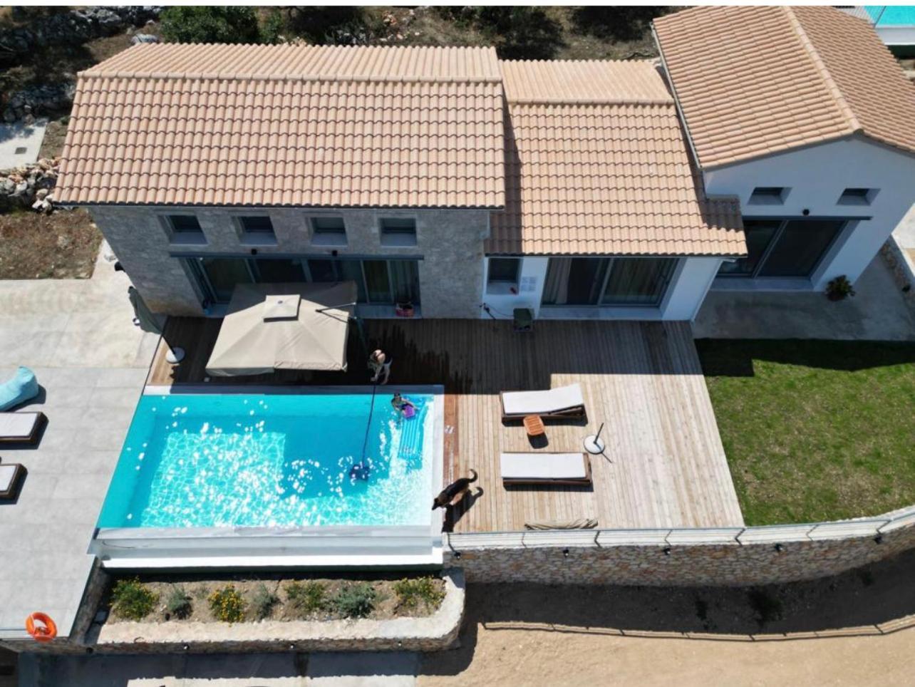 Tsakmakis Villas Luxury- Panoramic Sea View - Lefkada Tsoukaládhes المظهر الخارجي الصورة